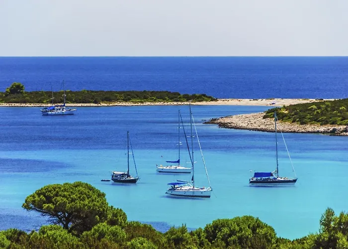 In Mit Meerblick, Balkon, Klimaanlage, W-lan 4659-3 Affittacamere Luka (Dugi Otok)